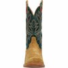 Durango Men's PRCA Collection Roughout Western Boot, GOLDENROD/DEEP TEAL, B, Size 10 DDB0465